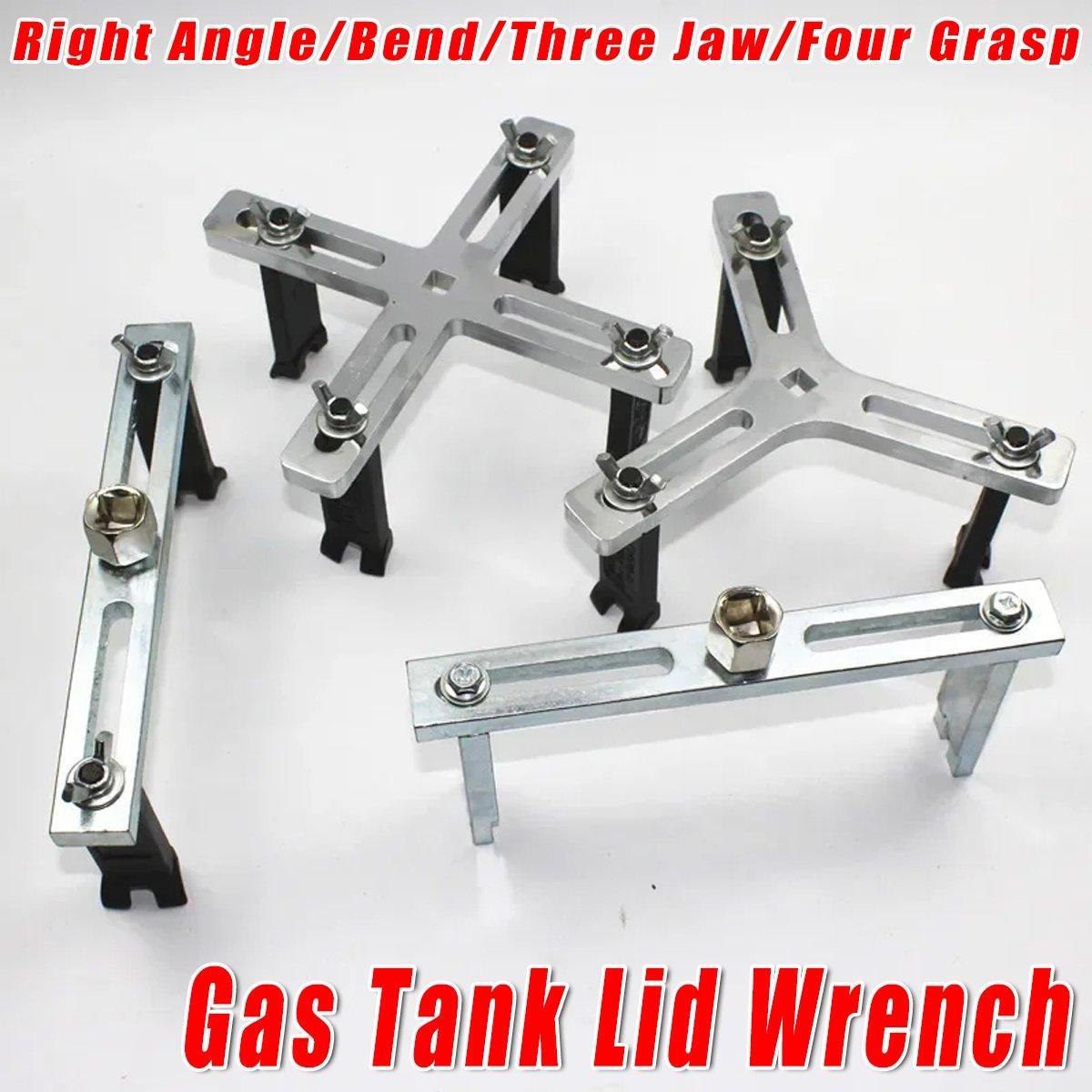 Adjustable Universal Fuel Tank Cover Removal Tool 3 Claws Gasoline Pump Wrench - Four-Grasp V528-DISASSEMBLY-TOOL-FOUR-GRASP-899212