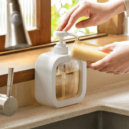 Plastic Pump Bottles For Bathroom Soap Shampoo Cream Lotion Dispenser Bottling - 300ML V528-DISBOTTLE-300ML-879249