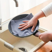 Multifunctional Kitchen Cleaning Towel Strong Absorbent Hand Tear Dish Cloth - Pink V528-DISH-TOWELS-PINK-554840