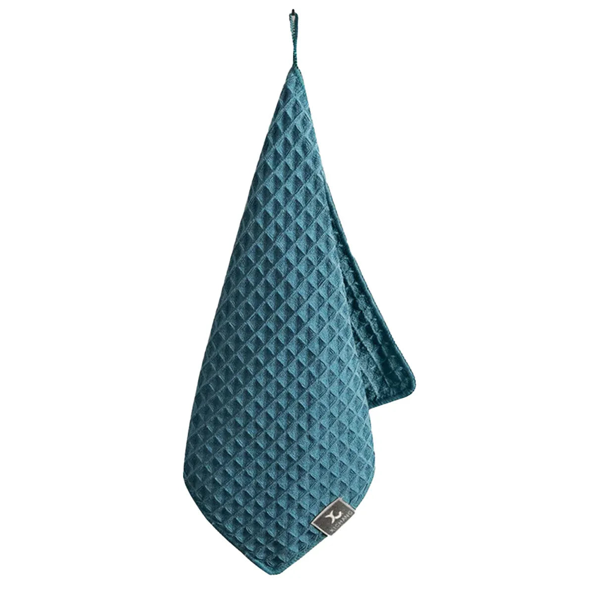 5PCS Waffle Cleaning Cloth Coffee Machine Bar Towel Dish Rag Absorbent - Blue V528-DISHCLOTH-BLUE-5PCS-303056