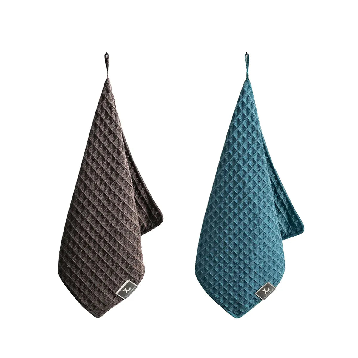 5PCS Waffle Cleaning Cloth Coffee Machine Bar Towel Dish Rag Absorbent - Coffee V528-DISHCLOTH-COFFEE-5PCS-976758