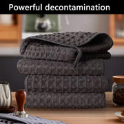 5PCS Waffle Cleaning Cloth Coffee Machine Bar Towel Dish Rag Absorbent - Coffee V528-DISHCLOTH-COFFEE-5PCS-976758