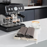 5PCS Waffle Cleaning Cloth Coffee Machine Bar Towel Dish Rag Absorbent - Coffee V528-DISHCLOTH-COFFEE-5PCS-976758