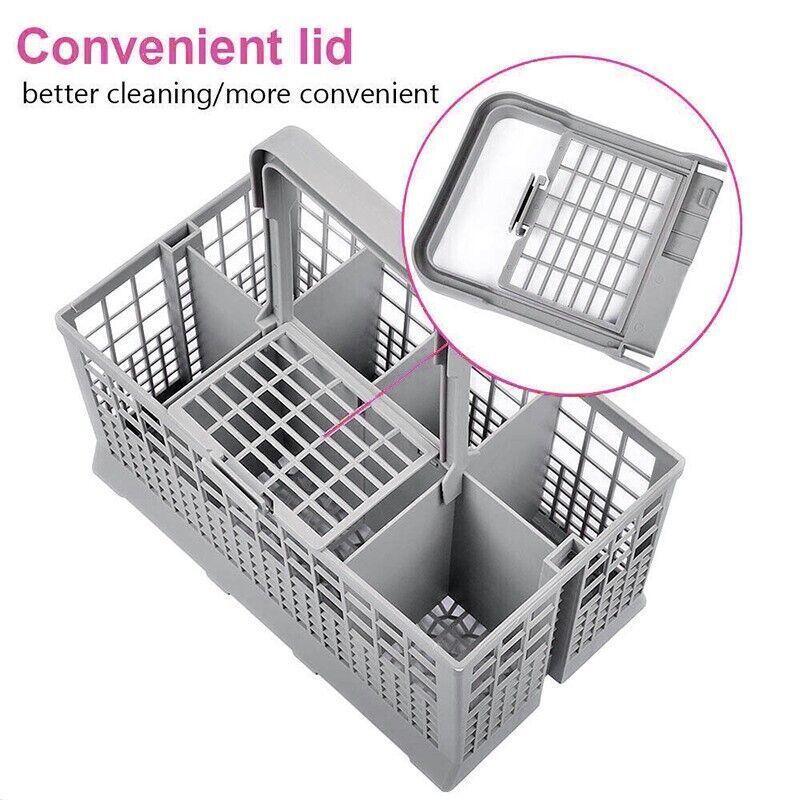 Universal Dishwasher Cutlery Basket Suits For Many Brands 240Mm X 135Mm X 122Mm V528-DISHWASHERBASKET-83994