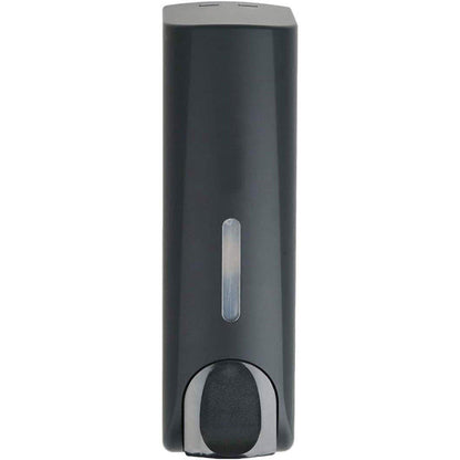 Hotel Wall Mounted Soap Dispenser Bathroom Shampoo Shower Gel Hand Soap Box - Black-Double V528-DISPENSER-BLACK-DOUBLE-968716