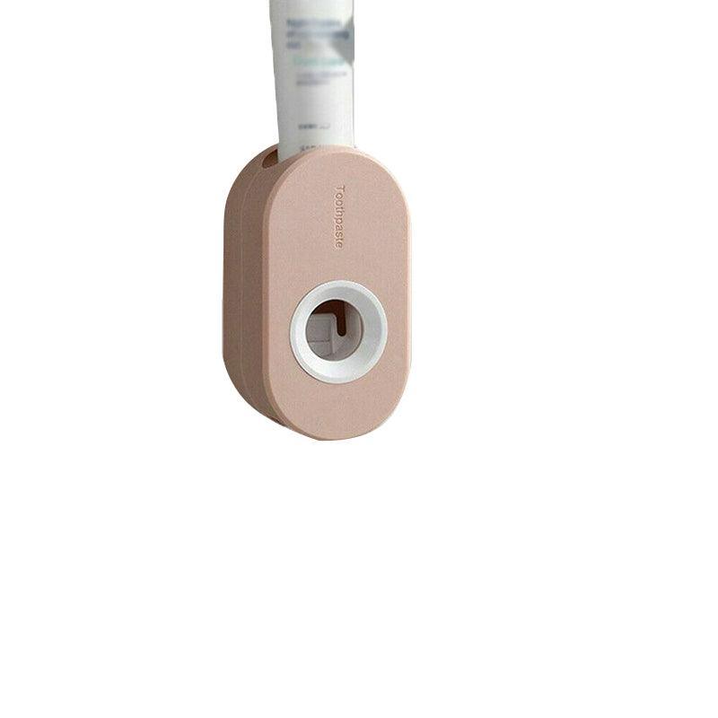 Automatic Toothpaste Dispenser Bathroom Wall-Mounted Rack Toothbrush Holder - Dark Blue V528-DISPENSER-DARKBLUE-292830