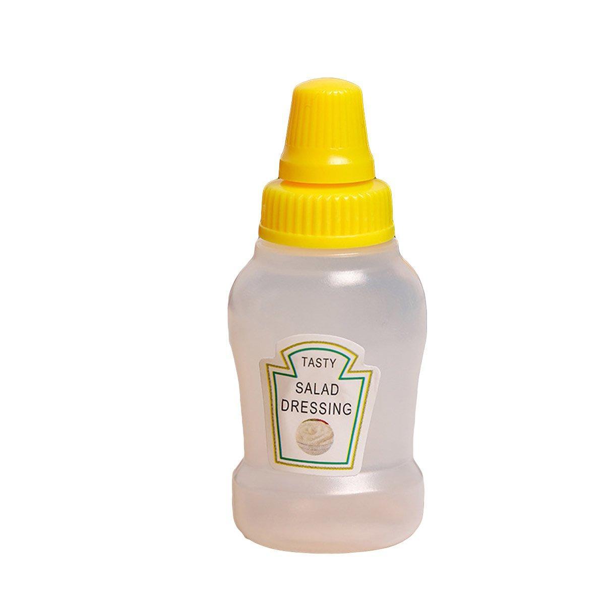4pcs Mini Portable Sauce Box Condiment Dispensers for Picnic and Outdoor Use - Salad dressing V528-DISPENSING-BOTTLE-4PCS-SALAD-517984