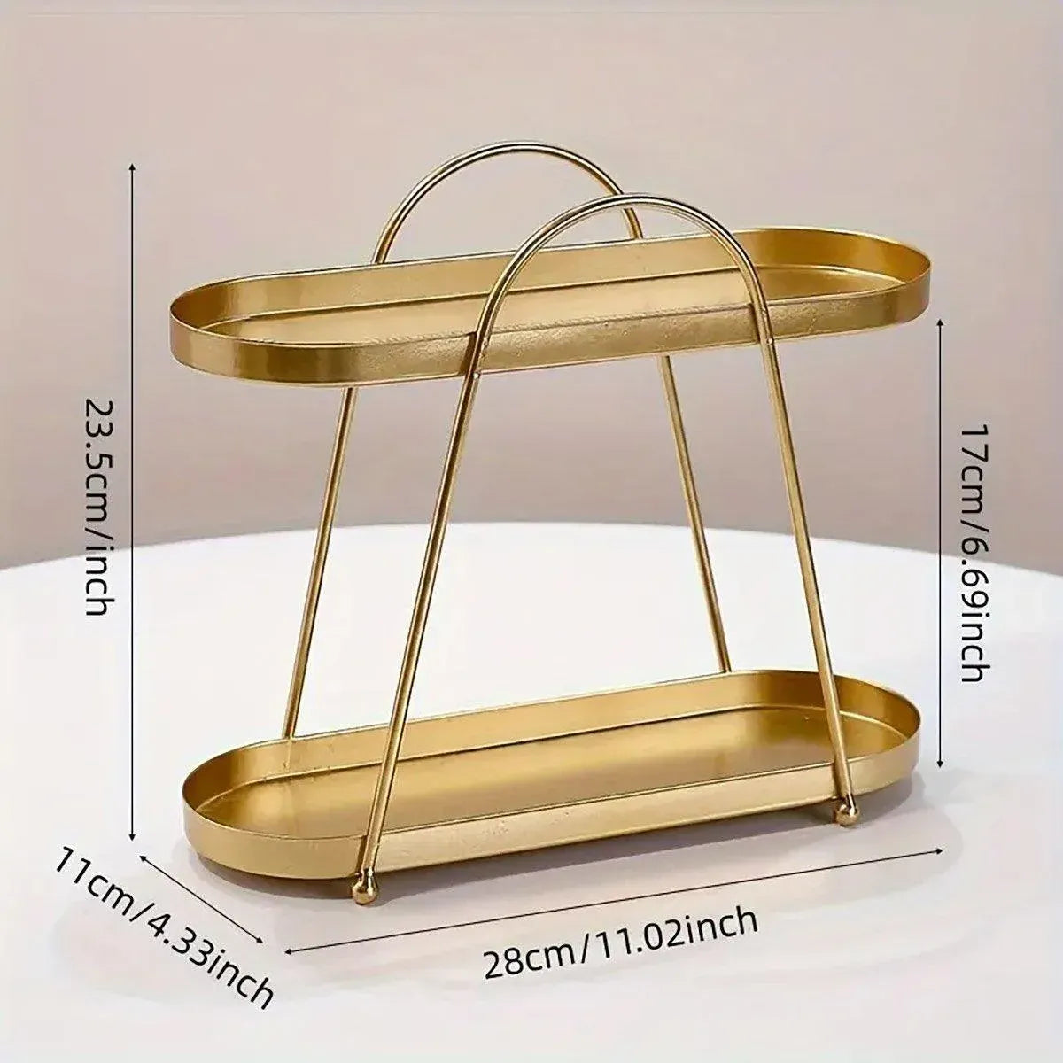 Jewelry Rack Organizer Stand Cosmetic Display Desktop Storage Holder for Home - Black V528-DISPLAY-BLACK-150871