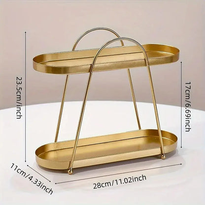 Jewelry Rack Organizer Stand Cosmetic Display Desktop Storage Holder for Home - Black V528-DISPLAY-BLACK-150871