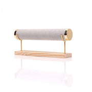 Wooden Bracelet Display Stand Single Tier Watch Bangle Holder Organizer Jewelry - Green V528-DISPLAY-STAND-GREEN-246451