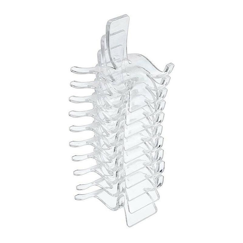 10pcs Acrylic Display Stands for Crystals Minerals Geodes Jewellery Ornament Holder - M 5.5X4.5X5cm V528-DISPLAYHOLDER-10PCS-M-421816