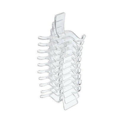 10pcs Acrylic Display Stands for Crystals Minerals Geodes Jewellery Ornament Holder - S 3.8X3X3.5cm V528-DISPLAYHOLDER-10PCS-S-474370