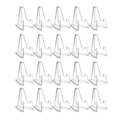20Pcs Acrylic Clear Stand For Trading Card Psa Pokemon Card Holders Small Stand V528-DISPLAYSTAND-20PCS-58625
