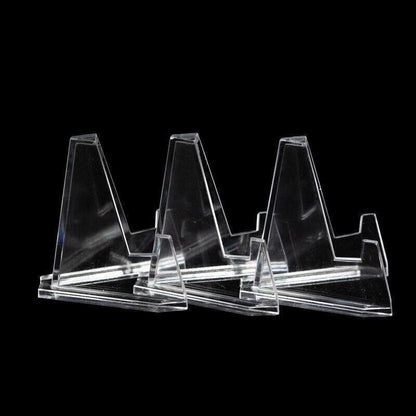 20Pcs Acrylic Clear Stand For Trading Card Psa Pokemon Card Holders Small Stand V528-DISPLAYSTAND-20PCS-58625