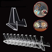 20Pcs Acrylic Clear Stand For Trading Card Psa Pokemon Card Holders Small Stand V528-DISPLAYSTAND-20PCS-58625