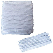 100pcs Disposable Non Woven Hairnet Caps for Food Service Kitchen Work Use V528-DISPOSABLE-HAT-21-100P-WHITE-547205