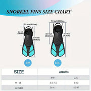 Adjustable Diving Flippers Swim Fins for Snorkeling Freestyle Training Gear - Purple-L/XL V528-DIVING-FLIPPERS-PURPLE-L-XL-252306