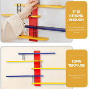 Multi Layer Wall Display Rack Step Shelf for Toys Dolls Desk Room Office Decor V528-DIY-398901