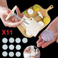 Mooncake Decor Cookies Round Pastry Moon Cake Diy Flower Stamps Mold Mould Au V528-DIYFLOWERSTAMPMOLD-22688