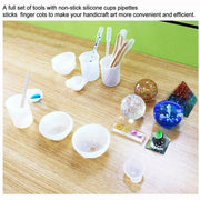 36PCS Silicone Mixing and Measuring Cup Set for Resin Casting and DIY Craft Projects V528-DIYTOOL-36PCS-58536