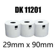 8 Rolls Compatible Brother Dk11201 400 Address Labels 29X90Mm Ql570 Ql700 Ql1050 V528-DK-11201-8ROLL-46567