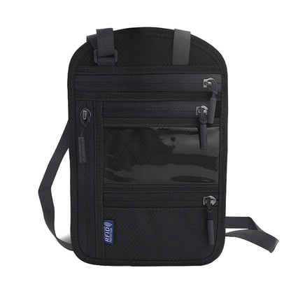 Multi-Functional Travel Passport Document Bag Protective Case Cover Holder - Lake Blue V528-DOCUMENT-BAG-LAKE-BLUE-950863
