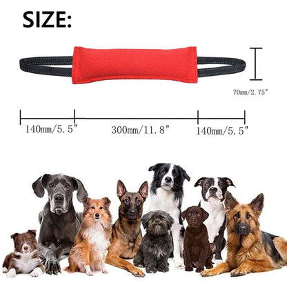 Cloth Bite Stick Teether Dog Training Bite Stick Durable Chew Toy for Pets V528-DOG-BAG-2PCS-252001