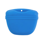 Dog Training Treat Bag Silicone Pet Pouch with Clip Waist Belt Snack Holder - Green V528-DOG-BELT-GREEN-519705