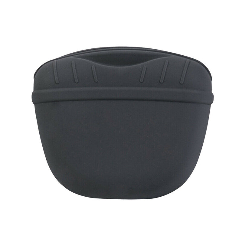 Dog Training Treat Bag Silicone Pet Pouch with Clip Waist Belt Snack Holder - Green V528-DOG-BELT-GREEN-519705