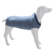 Dog Recovery Suit Anti-Lick Wound Protector Pet Clothing Post-Surgery Belly - Stripes-S V528-DOG-CLOTHES-STRIPES-S-611003