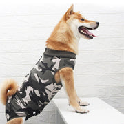 Dog Recovery Suit Anti-Lick Wound Protector Pet Clothing Post-Surgery Belly - Stripes-XL V528-DOG-CLOTHES-STRIPES-XL-520779