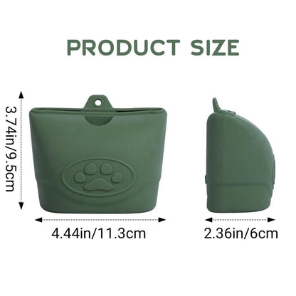 Portable Dog Food Bag Outdoor Walking Travel Feeding Pouch Pet Supplies - Light Green V528-DOG-FOOD-PACK-LETTUCE-202939