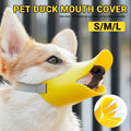 Comfortable Silicone Dog Muzzle Anti-Bite Soft Duck Muzzle Pet Training Supplies - S V528-DOG-MUZZLE-S-243902