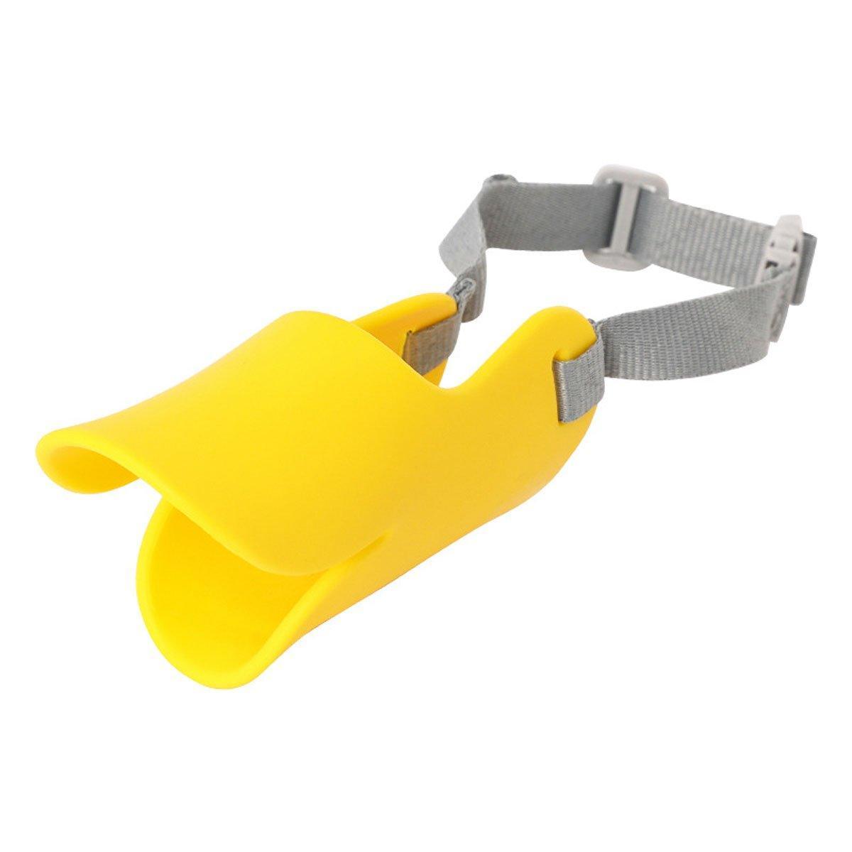 Comfortable Silicone Dog Muzzle Anti-Bite Soft Duck Muzzle Pet Training Supplies - S V528-DOG-MUZZLE-S-243902