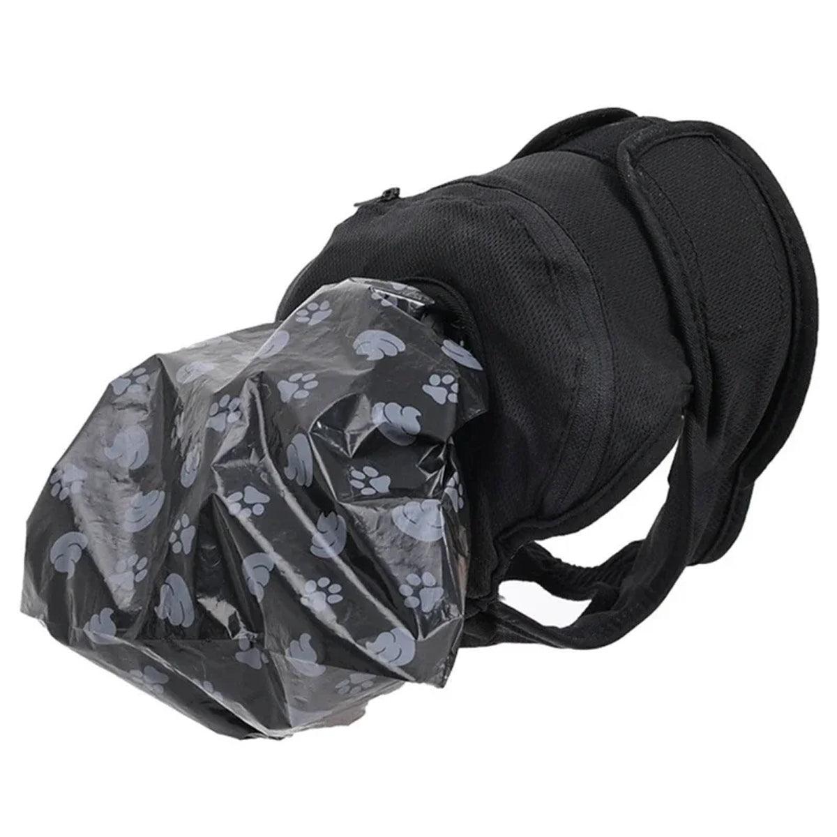 Dog Pet Portable Poop Collection Pants Outing Physiological Pants with Poop Bag - M V528-DOG-OUTING-PANTS-M-574393