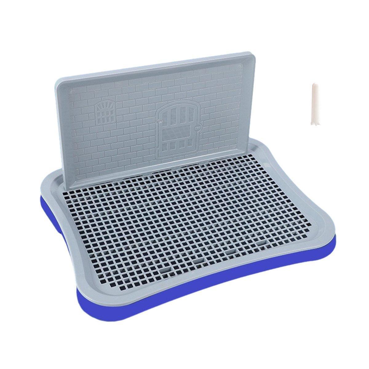 Pet Potty Training Pad Small And Medium-sized Dog Toilet Urinal Pee Tray - Blue V528-DOG-POTTY-BLUE-227090