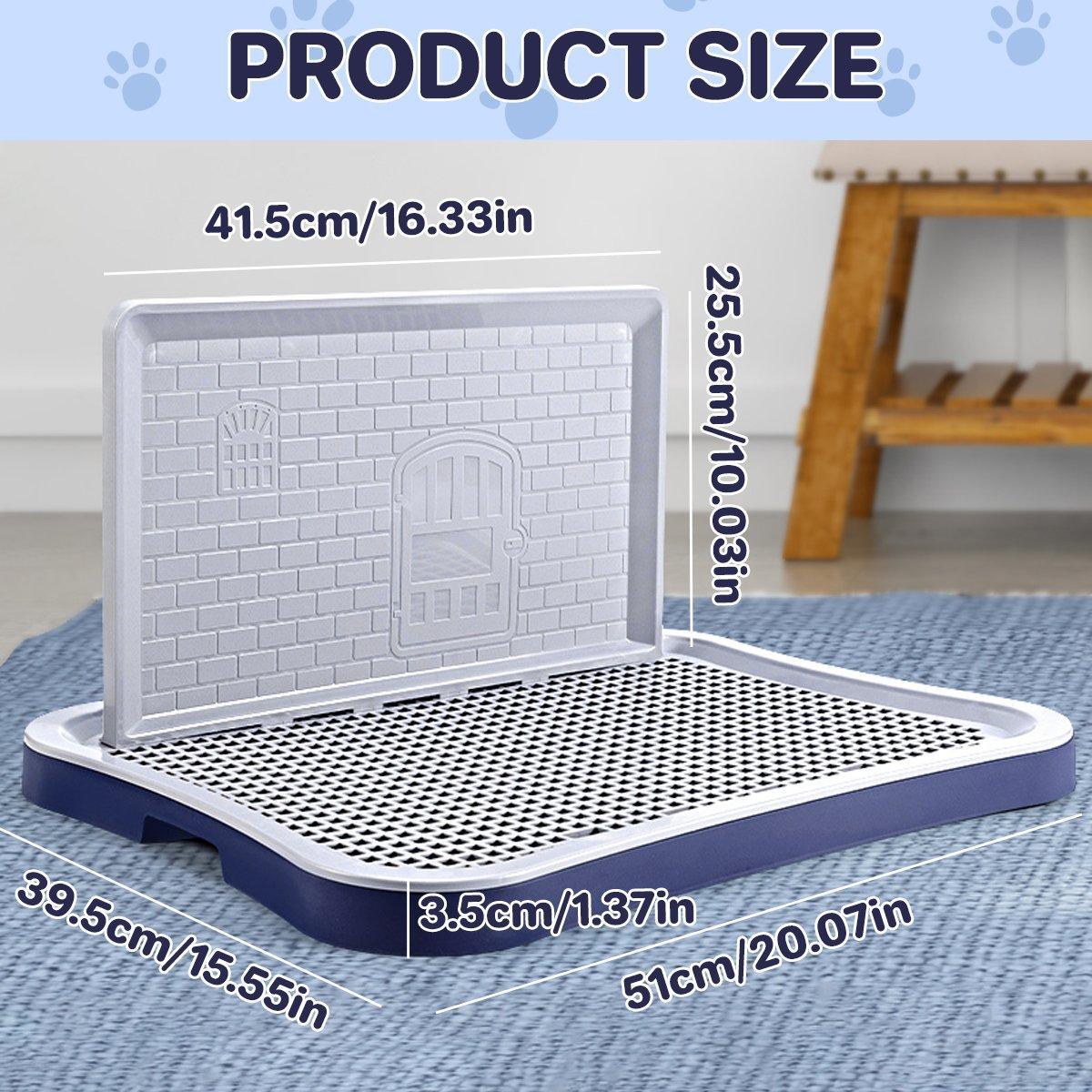 Pet Potty Training Pad Small And Medium-sized Dog Toilet Urinal Pee Tray - White V528-DOG-POTTY-WHITE-215268