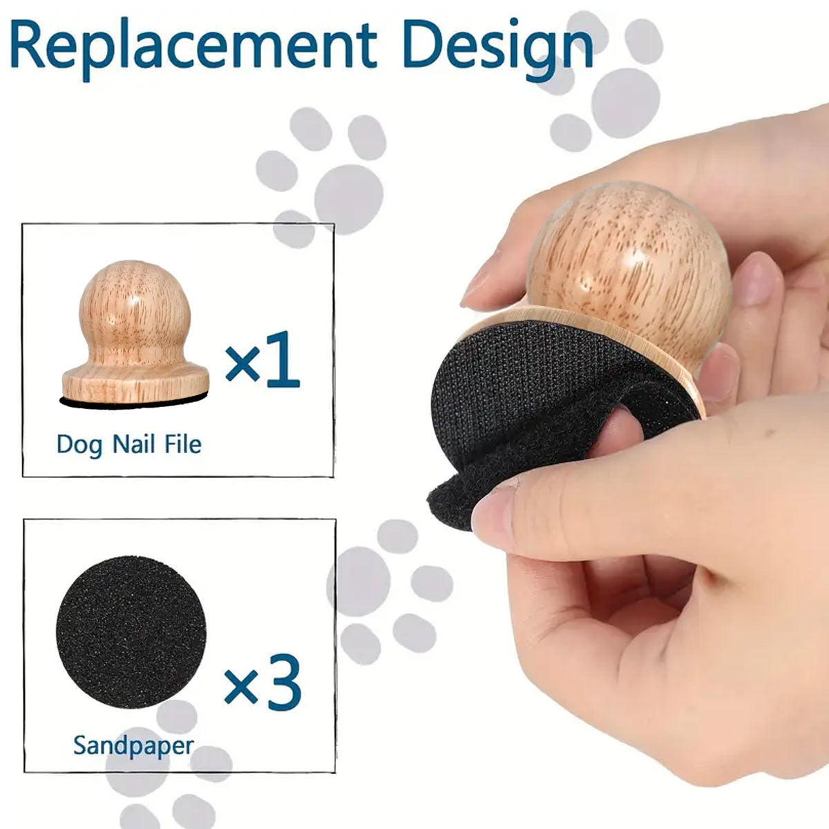 Wooden Dog Nail Sharpening Board Round Pet Grooming Tool Nail Repair Training V528-DOG-SCRATCHING-POST-2-488603