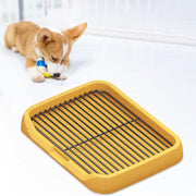 Pet Training Pad Dog Potty Toilet Large Size Portable With Tray Mat For Indoor V528-DOG-TOILET-YELLOW-283567