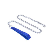 120Cm Pet Dog Puppy Padded Handle Metal Chain Dog Leash - Red V528-DOGCHAINLEAD-RED-142659