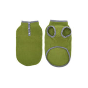 XS Pet Dog Puppy Winter Warm Fleece Jumper Vest Coat Jacket Apparel Clothes - Green V528-DOGCLOTHING-GREEN-S-52159