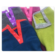 L Pet Dog Puppy Winter Warm Fleece Jumper Vest Coat Jacket Apparel Clothes Outdoor - Grey V528-DOGCLOTHING-GREY-L-29089