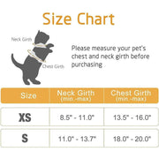 Adjustable Pet Harness and Leash Set for Cat Dog Escape Proof Reflective Vest - S V528-DOGHARNESSLEASH-S-682230