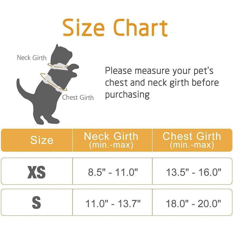 Adjustable Pet Harness and Leash Set for Cat Dog Escape Proof Reflective Vest - S V528-DOGHARNESSLEASH-S-682230