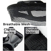 Adjustable XL Size Pet Dog Mask Mouth Muzzle Anti Barking Bite Stop Chewing Mask - Black V528-DOGMUZZLE-BLACK-L-85334