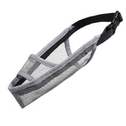 Adjustable XL Size Pet Dog Mask Mouth Muzzle Anti Barking Bite Stop Chewing Mask - Grey V528-DOGMUZZLE-GREY-L-34930
