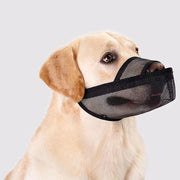 Adjustable XL Size Pet Dog Mask Mouth Muzzle Anti Barking Bite Stop Chewing Mask - Grey V528-DOGMUZZLE-GREY-L-34930