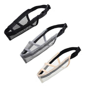 Adjustable XS Size Pet Dog Mask Mouth Muzzle Anti Barking Bite Stop Chewing Mask - Grey V528-DOGMUZZLE-GREY-S-55284