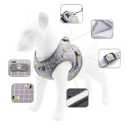 Pink Kitten Dog Cat Walking Harness Lead Leash Collar Pet Vest Mesh Adjustable - M V528-DOGROPE-PINK-M-95376