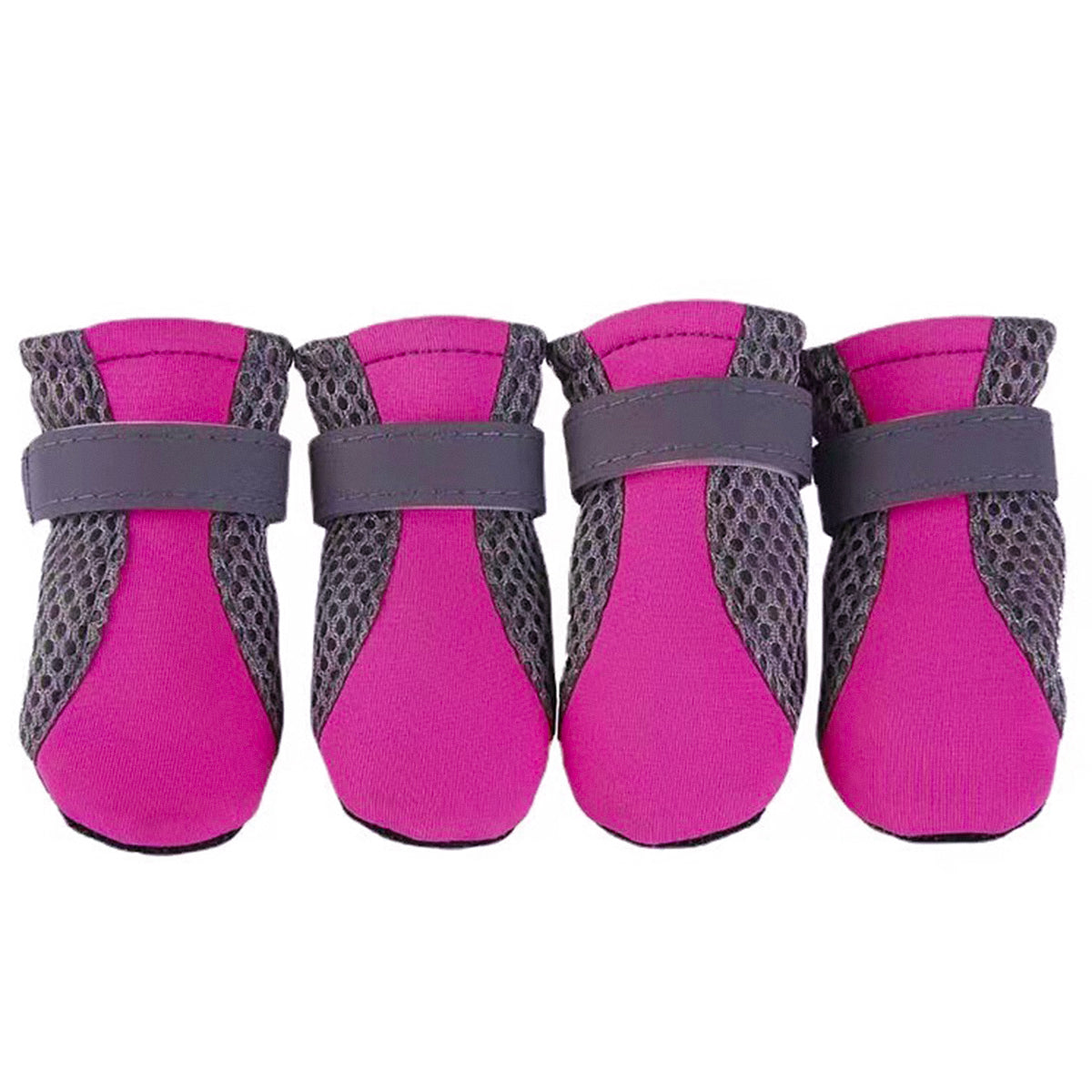 4Pcs XL Size Anti Slip Waterproof Protective Dog Shoes Rain Boots Pet Socks Booties - Green V528-DOGSHOE-GREEN-L-46966